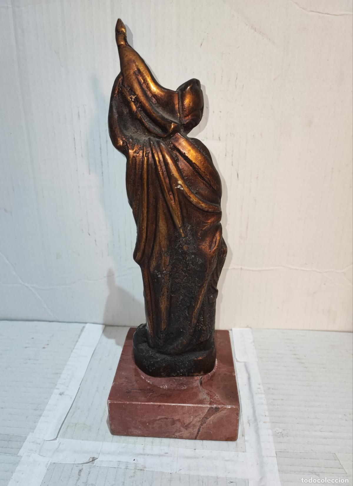 Antig&uuml;edades: SAN FLORIAN EN BRONCE Y MARMOL - Foto 3