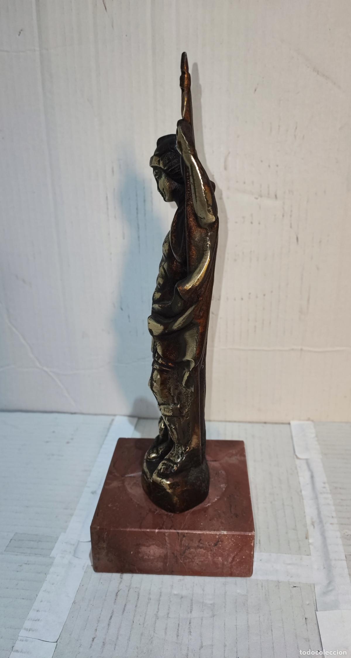 Antig&uuml;edades: SAN FLORIAN EN BRONCE Y MARMOL - Foto 4