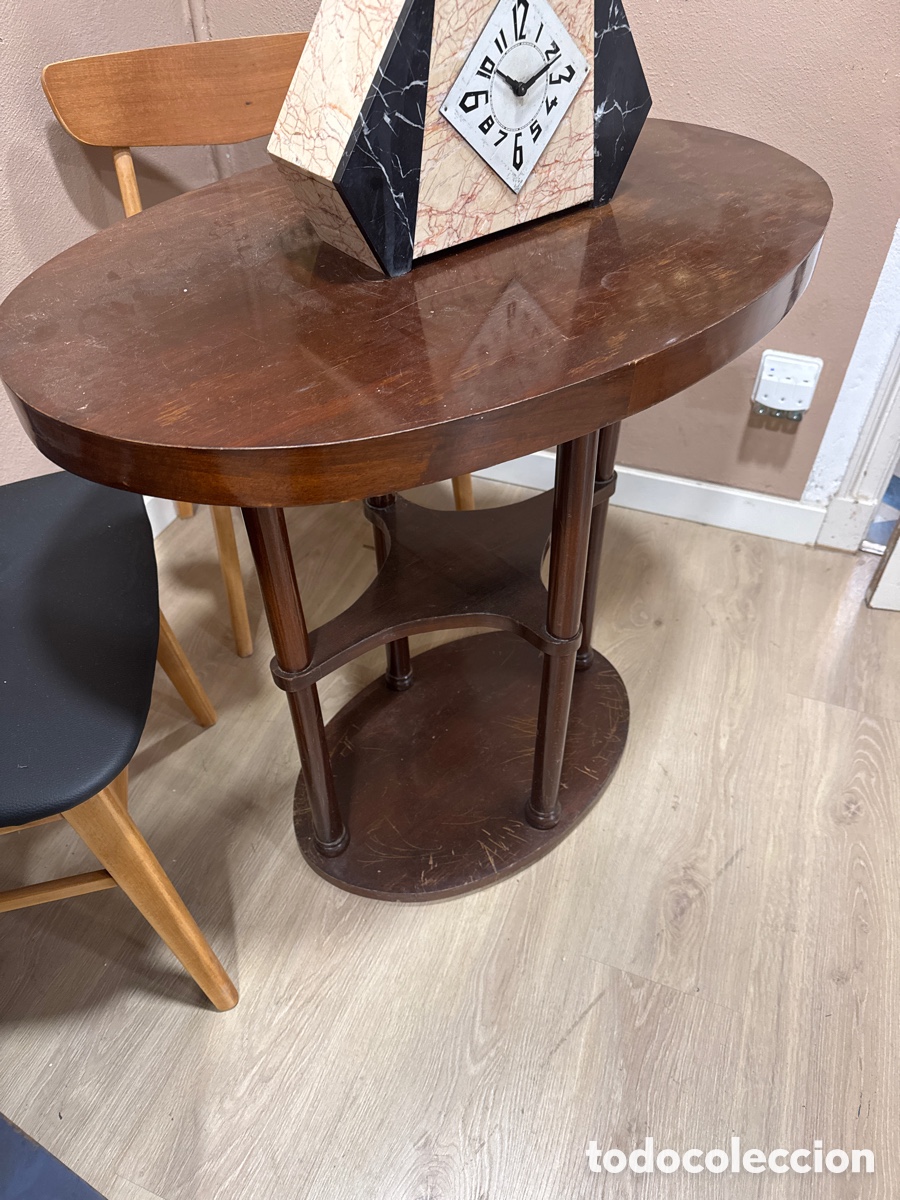 Antig&uuml;edades: Original mesa Art-Deco. En madera noble - Foto 2