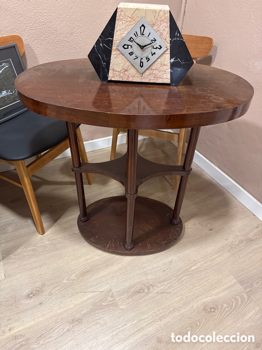 Antig&uuml;edades: Original mesa Art-Deco. En madera noble - Foto 1