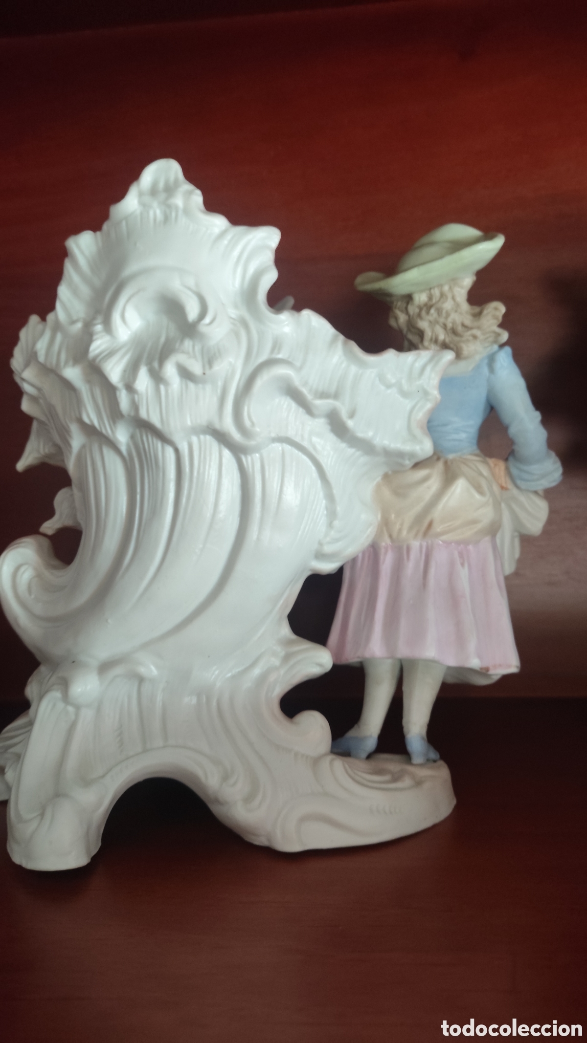 Antig&uuml;edades: Centro de biscuit impecable - Foto 2