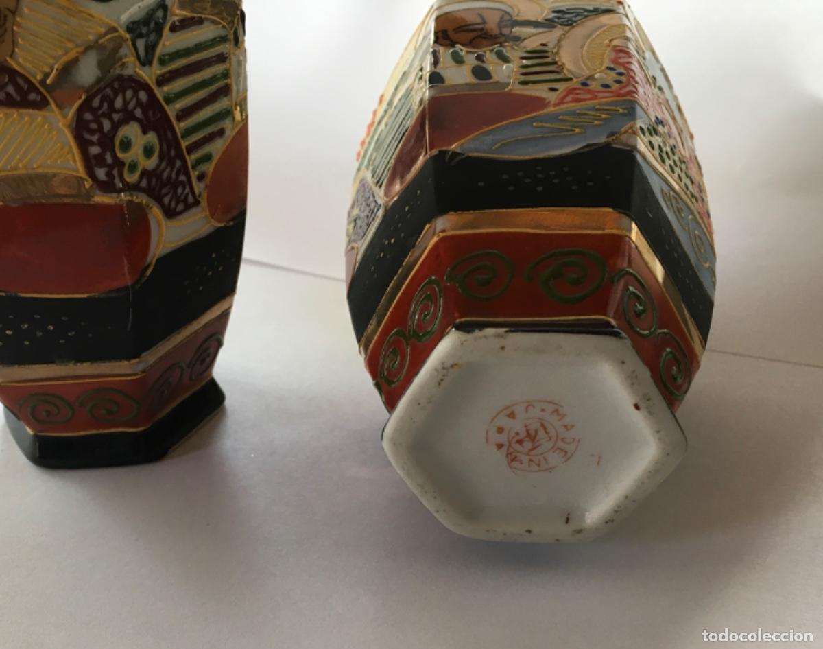 Antig&uuml;edades: Jarrones Satsuma Japon - Foto 4
