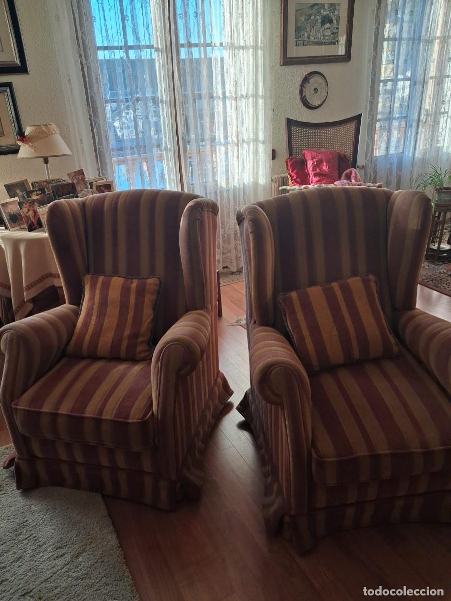 Antig&uuml;edades: BUTACAS OREJERAS-PAREJA - Foto 1