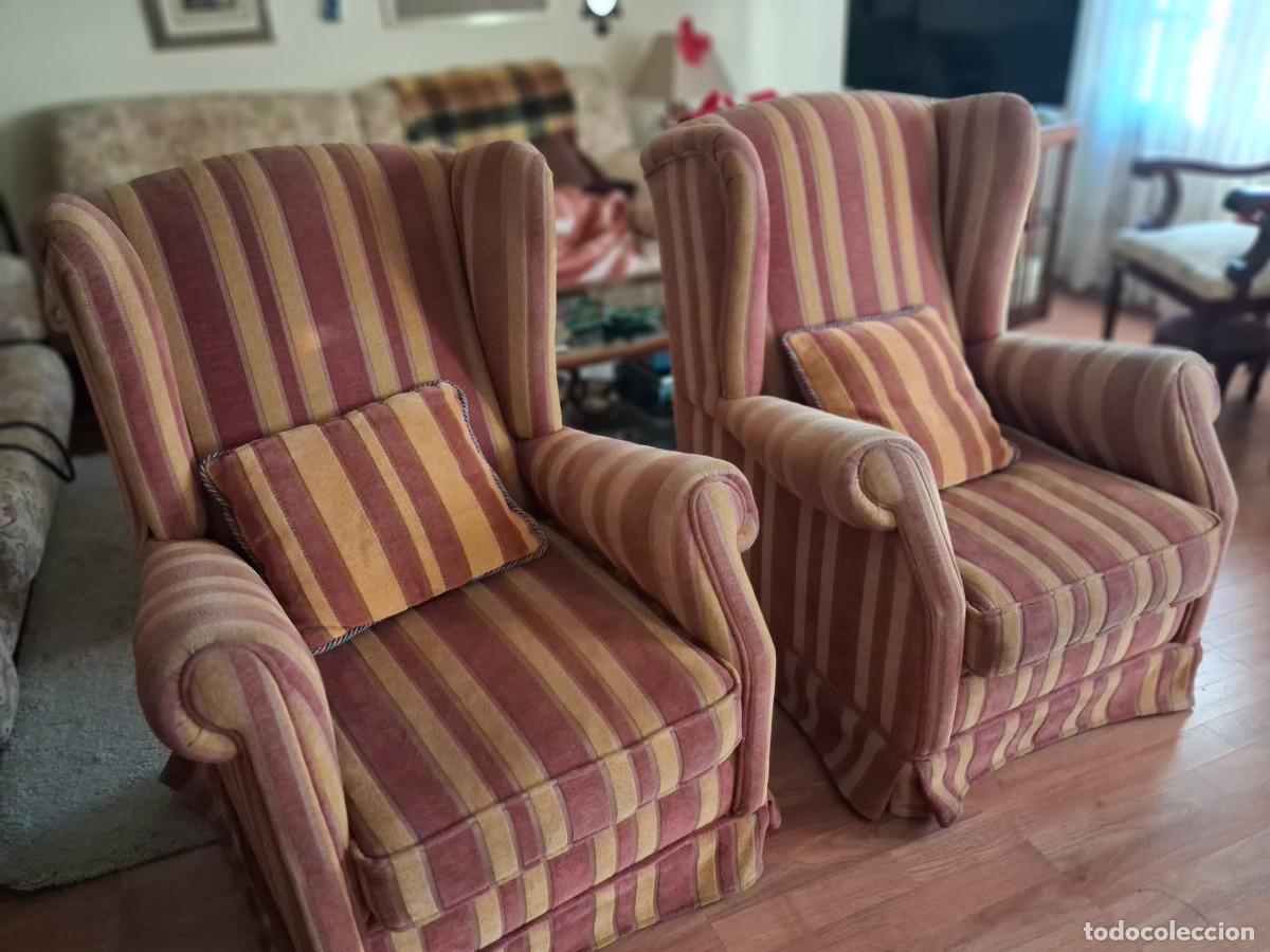 Antig&uuml;edades: BUTACAS OREJERAS-PAREJA - Foto 3