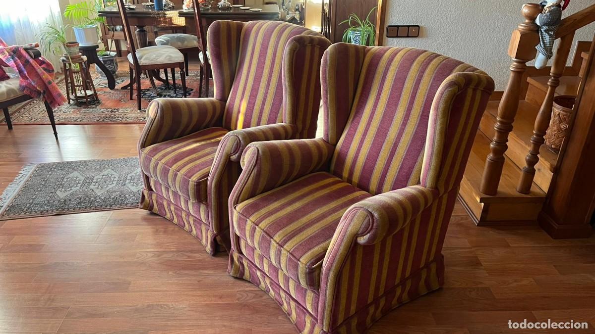 Antig&uuml;edades: BUTACAS OREJERAS-PAREJA - Foto 4