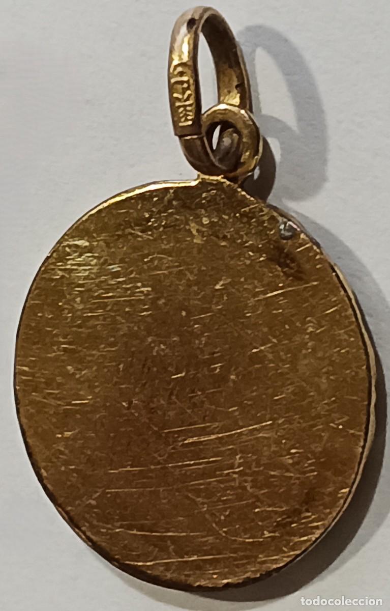 Antig&uuml;edades: MEDALLA DE SAN JOS&Eacute; CON EL NI&Ntilde;O - Foto 2