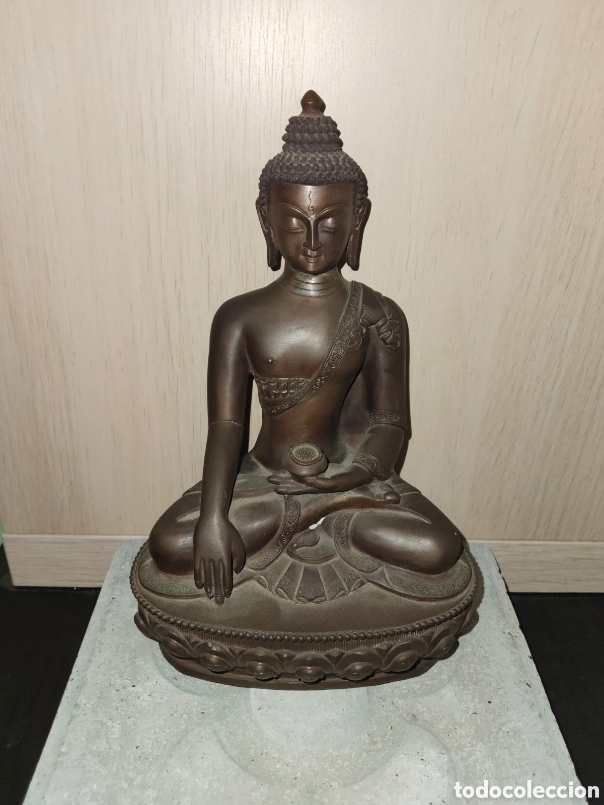 Antig&uuml;edades: Buda Shakyamuni Estatua en Bronce - Foto 1
