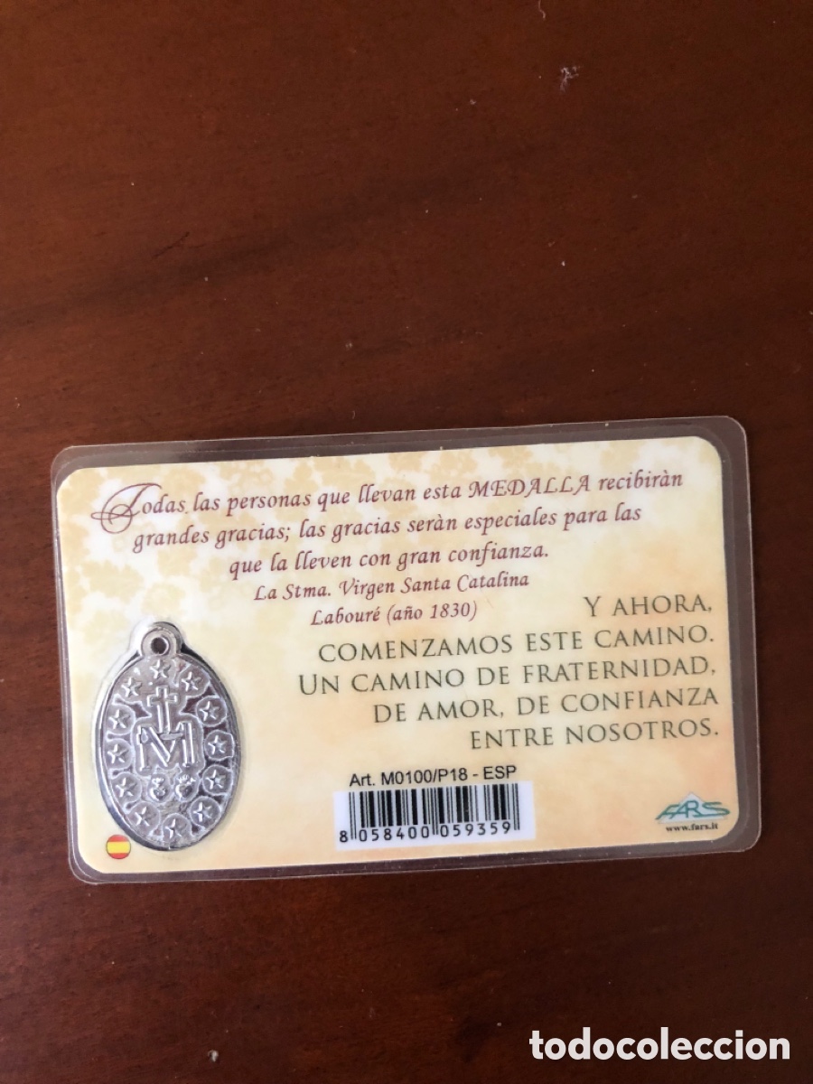 Antig&uuml;edades: Medalla papa Francisco - Foto 2