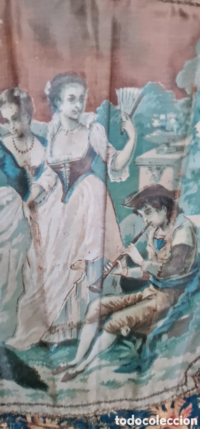Antig&uuml;edades: Abanico sigloXIX . Unico - Foto 7