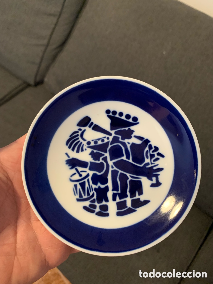 Antig&uuml;edades: Plato sargadelos gaiteros - Foto 1