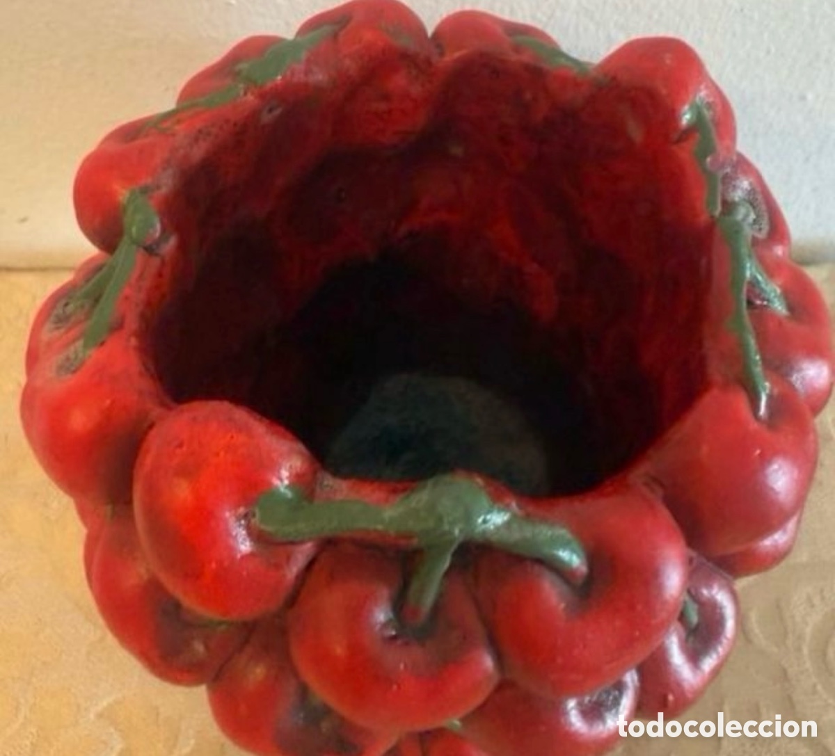 Antig&uuml;edades: Macetero cerezas tienda deco madrid - Foto 2
