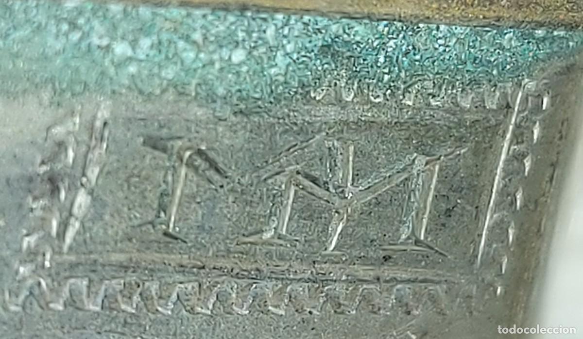 Antig&uuml;edades: SERVILLETERO PLATA GRABADO 14,8 gr - Foto 7