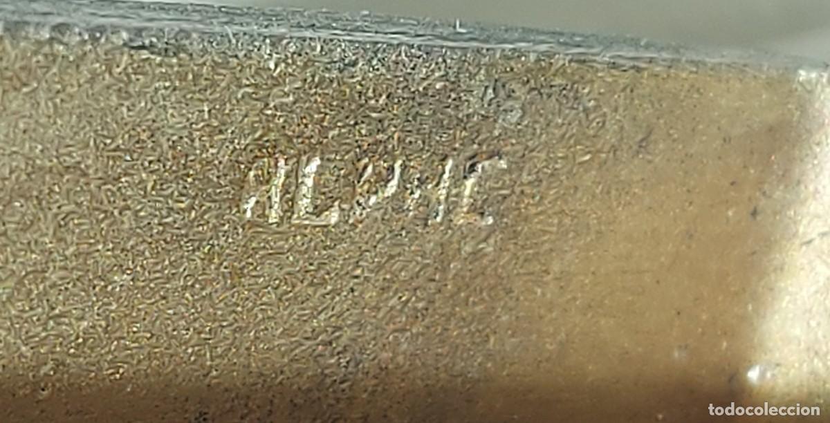 Antig&uuml;edades: SERVILLETERO PLATA GRABADO 14,8 gr - Foto 8