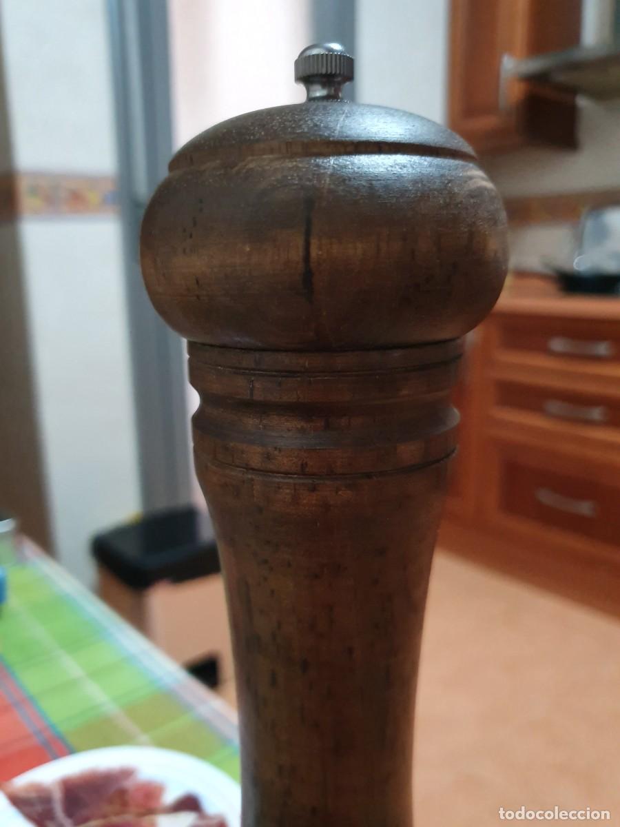 Antig&uuml;edades: Pimentero madera maciza - Foto 2