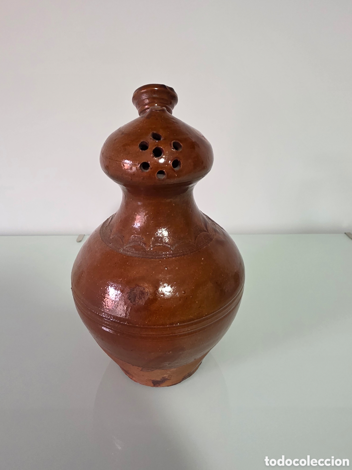 Antig&uuml;edades: Curioso botijo antiguo - Foto 2
