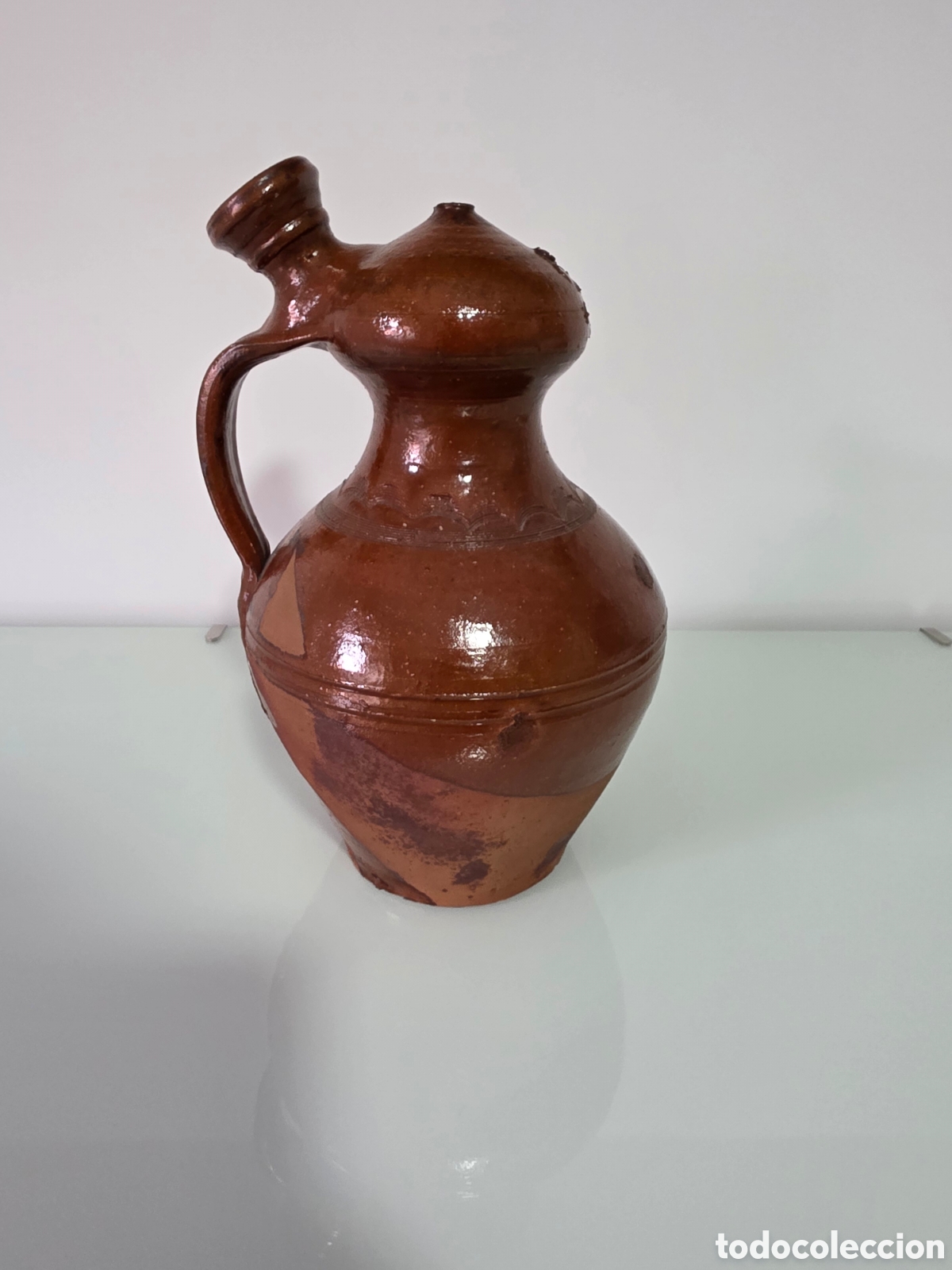 Antig&uuml;edades: Curioso botijo antiguo - Foto 1