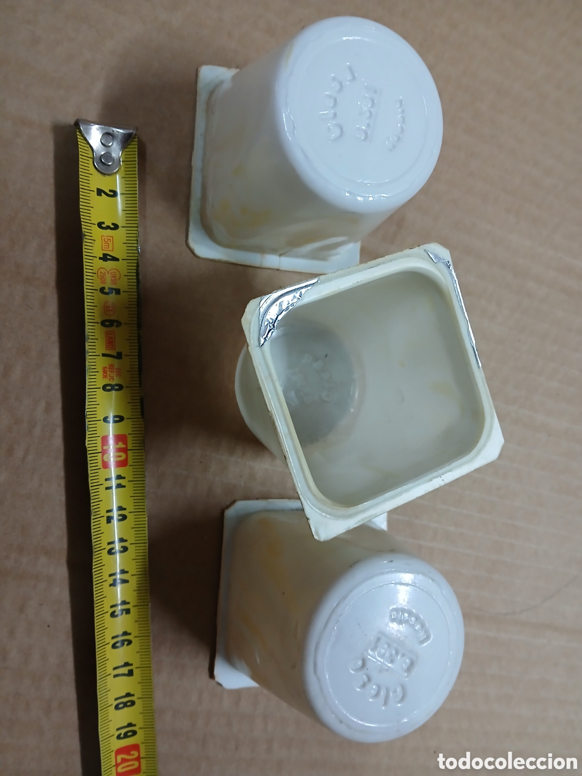 Antig&uuml;edades: Envase vacio yogurt clesa - Foto 2