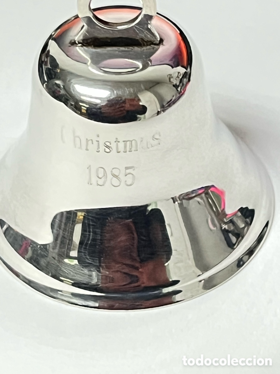 Antiguidades: Campana de la MARCA Leonor Doskowde de plata /FF16