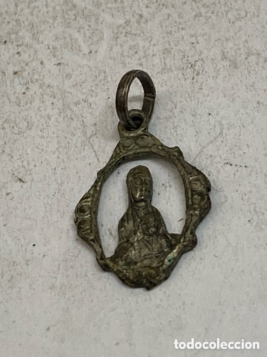 Antig&uuml;edades: Medalla de plata religiosa /C482 - Foto 1