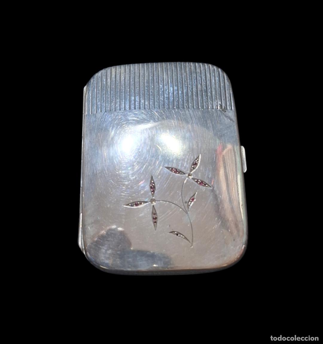 Antig&uuml;edades: (PIT-251226)PRECIOSA PITILLERA DE PLATA - Foto 1