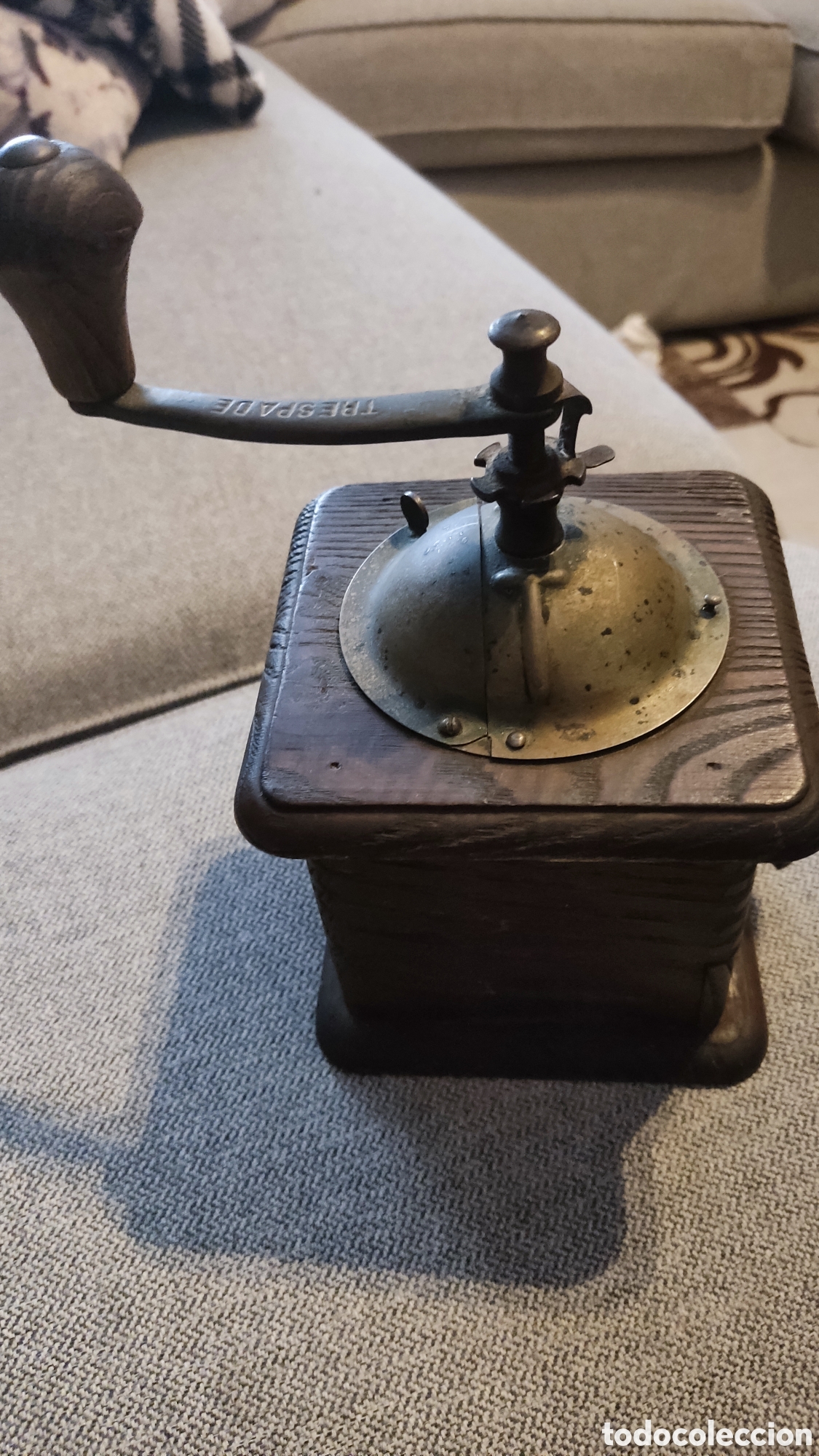 Antig&uuml;edades: Molinillo de caf&eacute; antiguo TRESPADE - Foto 4
