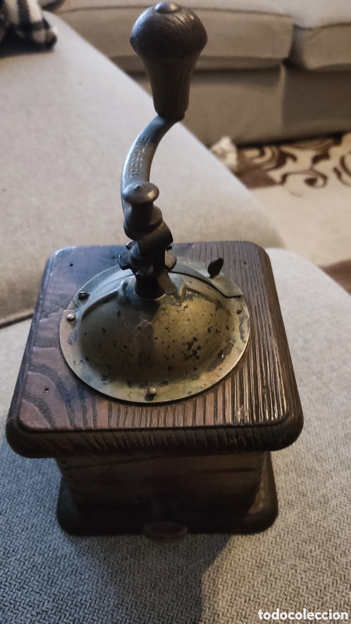Antig&uuml;edades: Molinillo de caf&eacute; antiguo TRESPADE - Foto 6