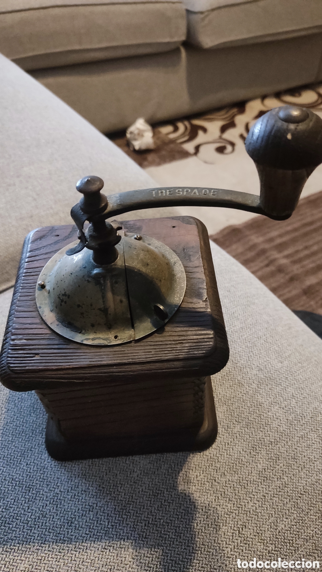 Antig&uuml;edades: Molinillo de caf&eacute; antiguo TRESPADE - Foto 12