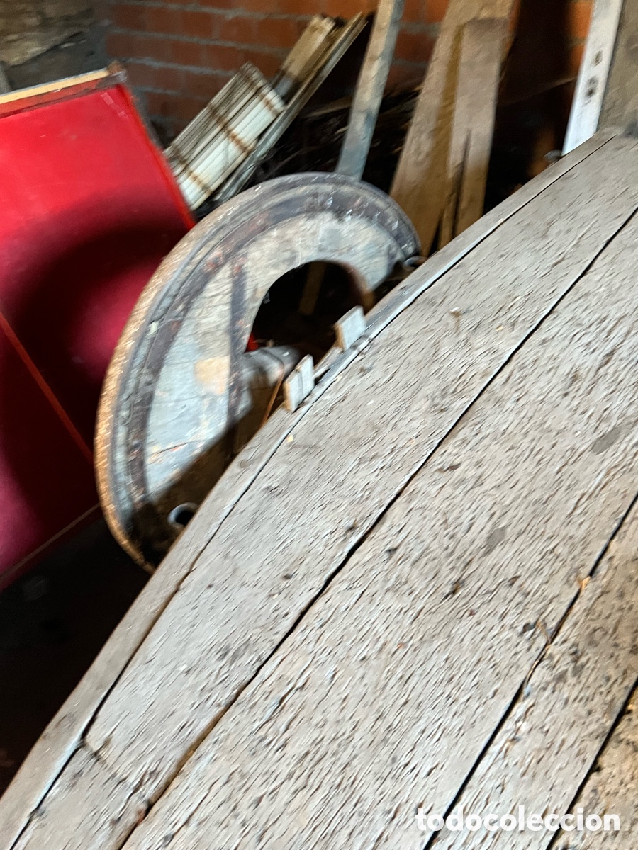 Antig&uuml;edades: ANTIGUO CARRO DE MADERA . - Foto 3