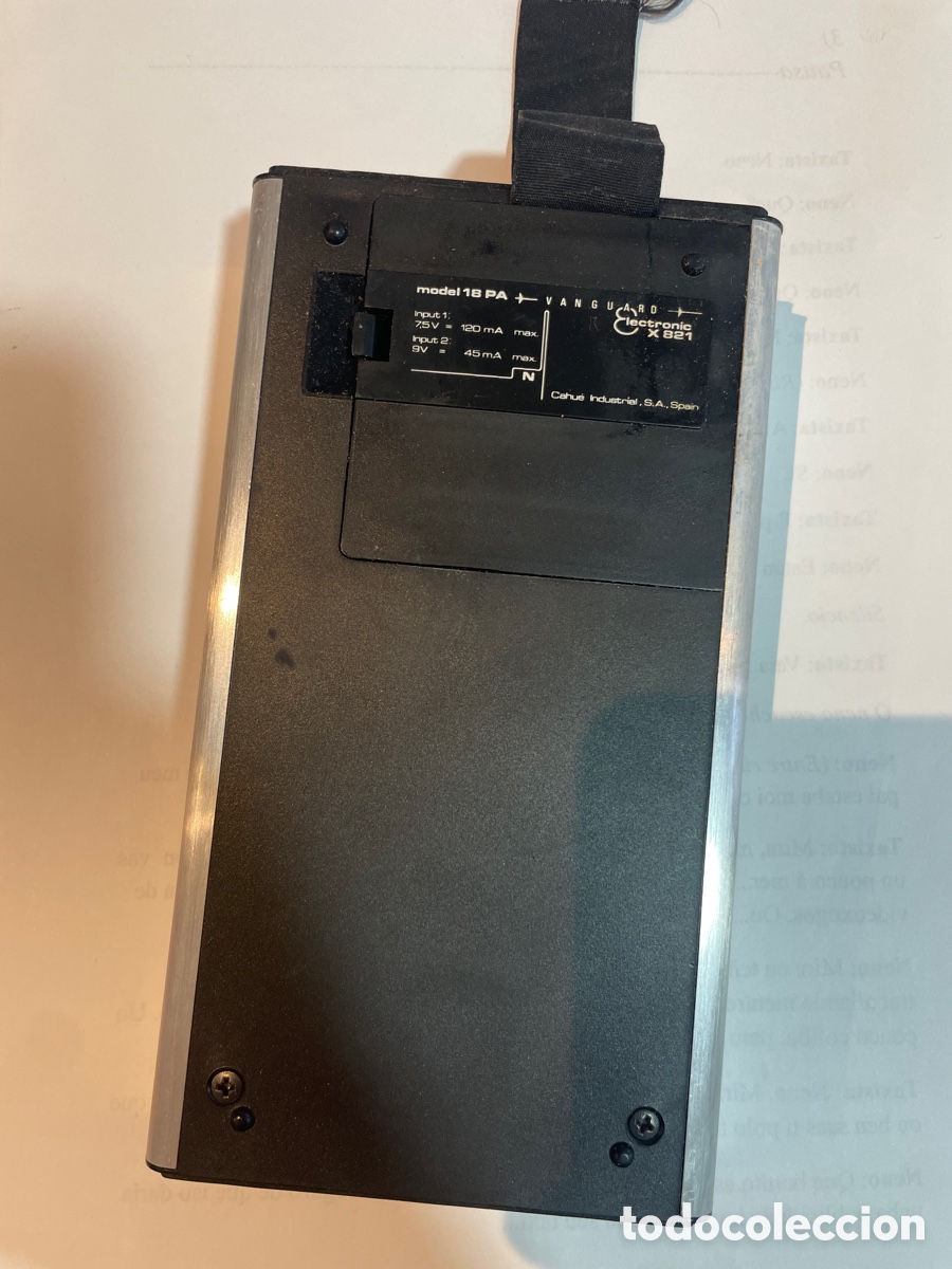 Antig&uuml;edades: Calculadora vanguard electronic x.821 - Foto 2