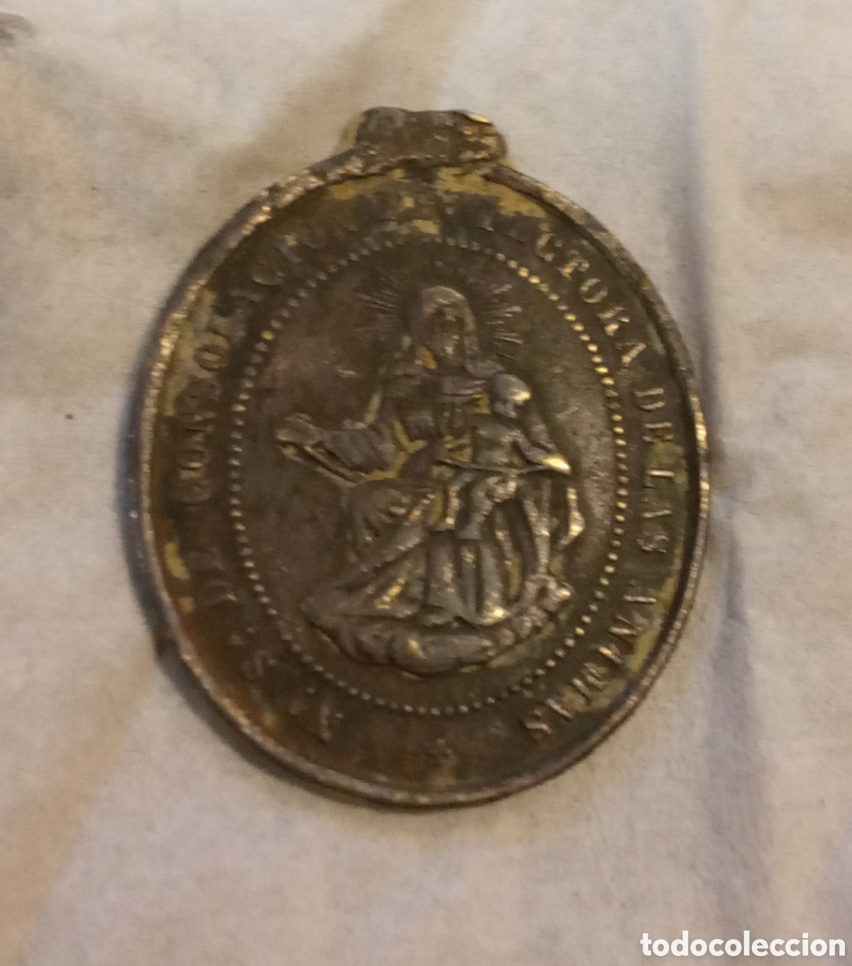 Antig&uuml;edades: MEDALLA ANTIGUA RELIGIOSA - Foto 1