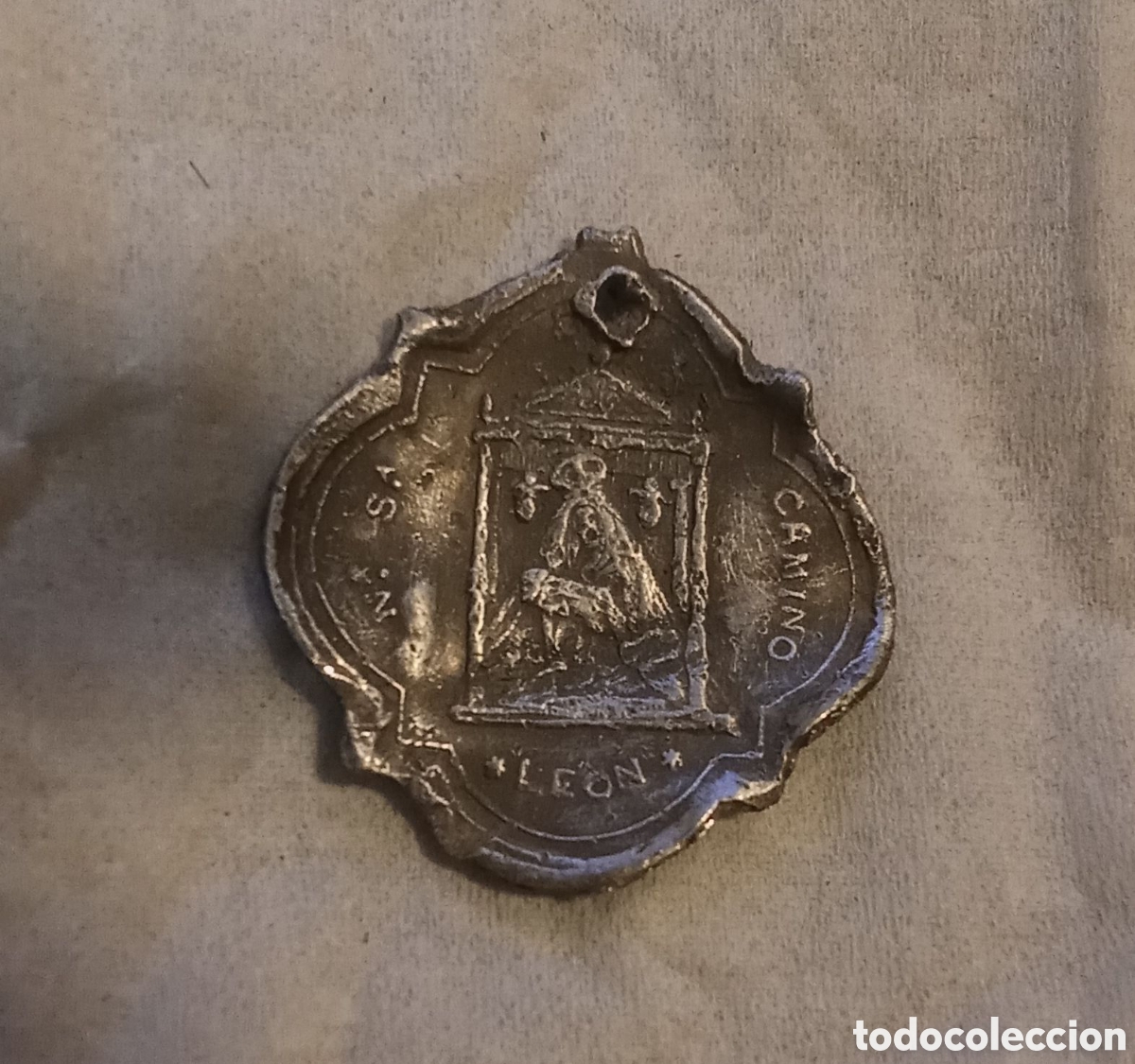 Antig&uuml;edades: MEDALLA ANTIGUA RELIGIOSA - Foto 2
