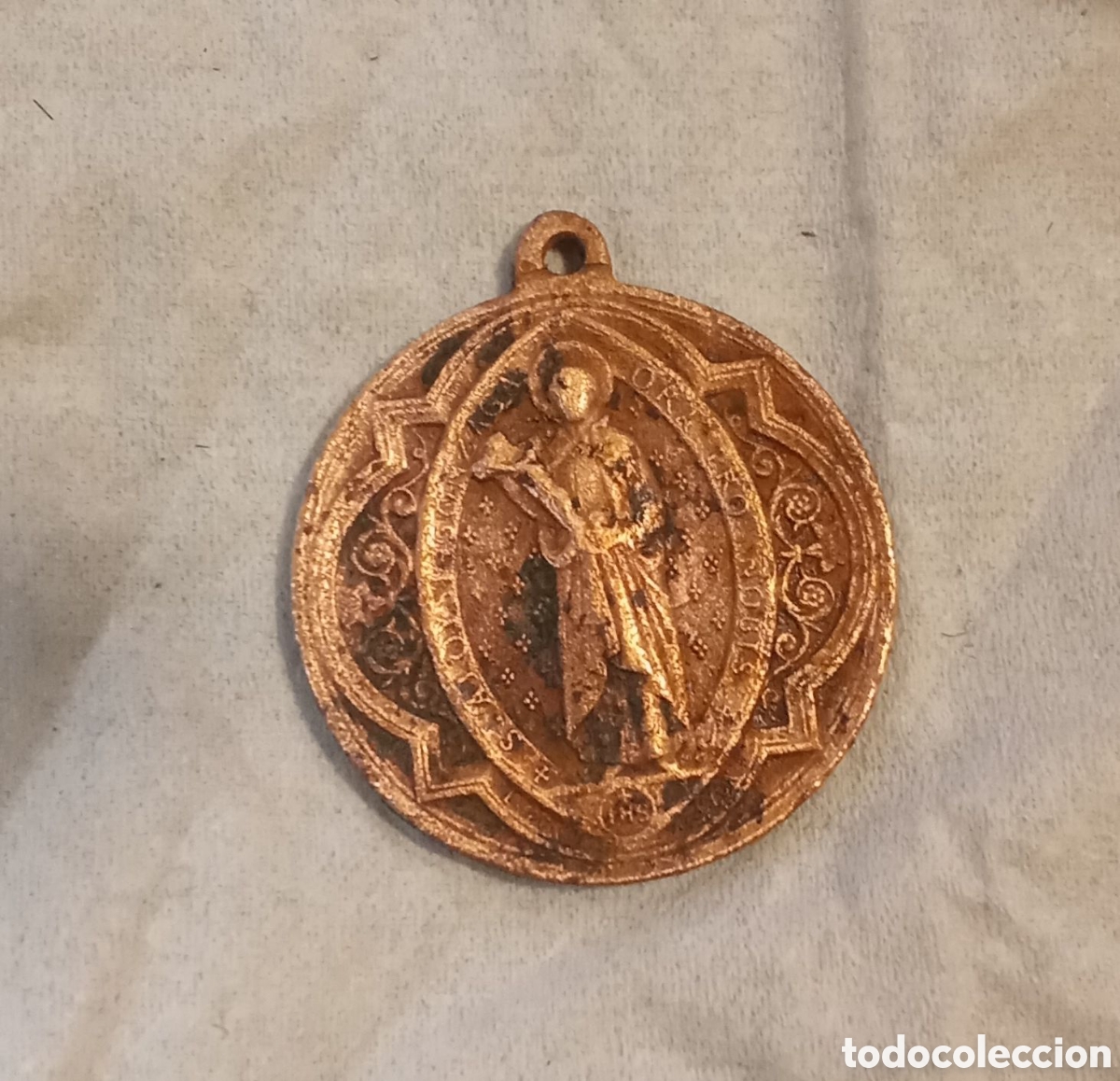Antig&uuml;edades: MEDALLA ANTIGUA RELIGIOSA - Foto 2