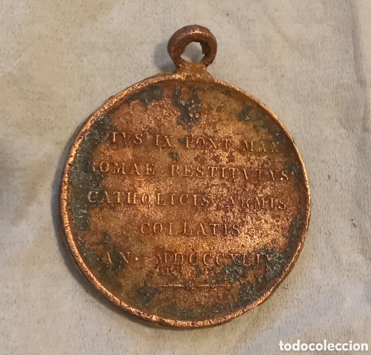 Antig&uuml;edades: MEDALLA ANTIGUA RELIGIOSA - Foto 2