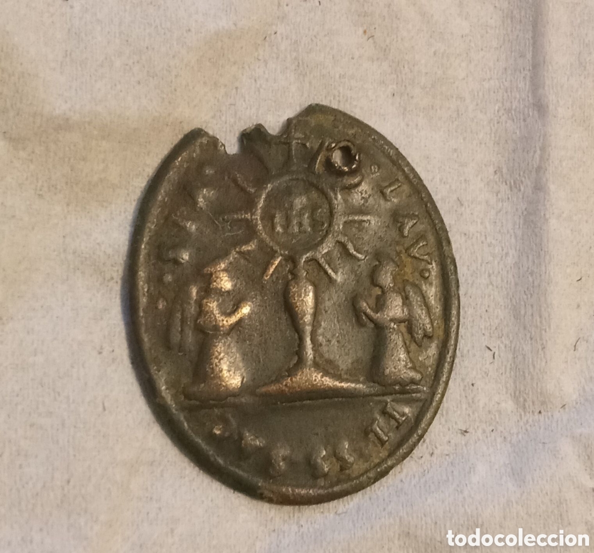 Antig&uuml;edades: MEDALLA ANTIGUA RELIGIOSA - Foto 2