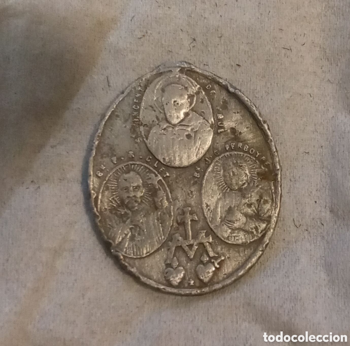 Antig&uuml;edades: MEDALLA ANTIGUA RELIGIOSA - Foto 2