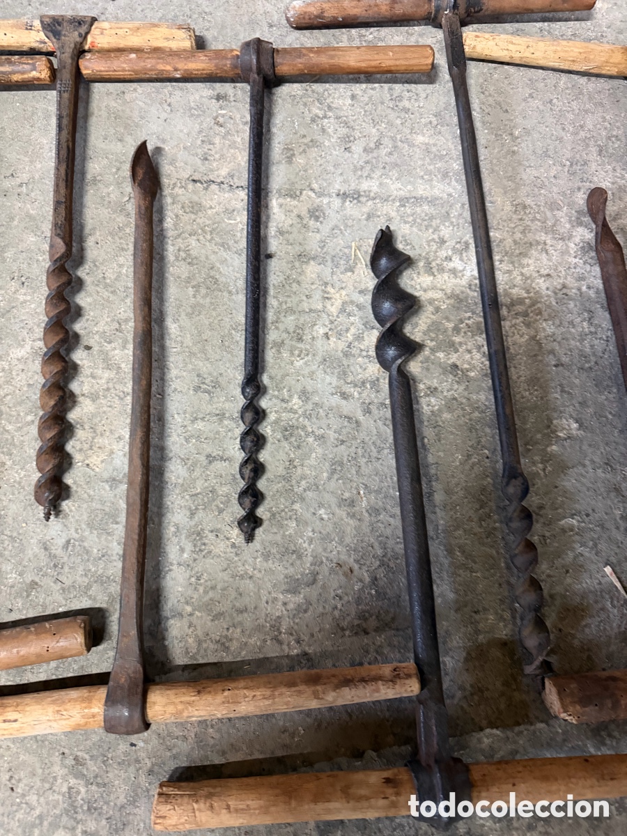 Antig&uuml;edades: Lote herramientas antiguas carpintero - Foto 3