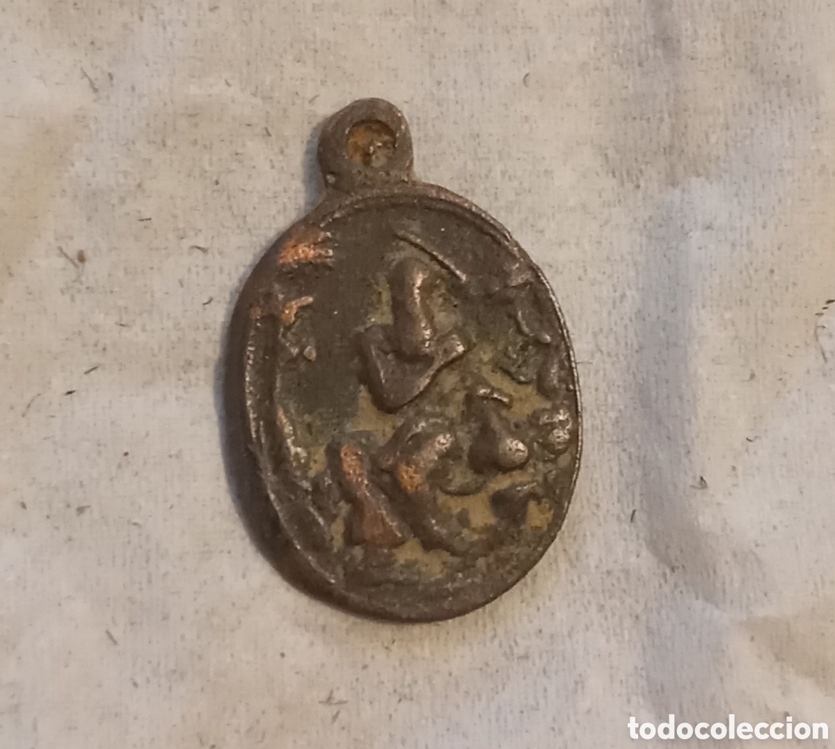 Antig&uuml;edades: MEDALLA ANTIGUA RELIGIOSA - Foto 2