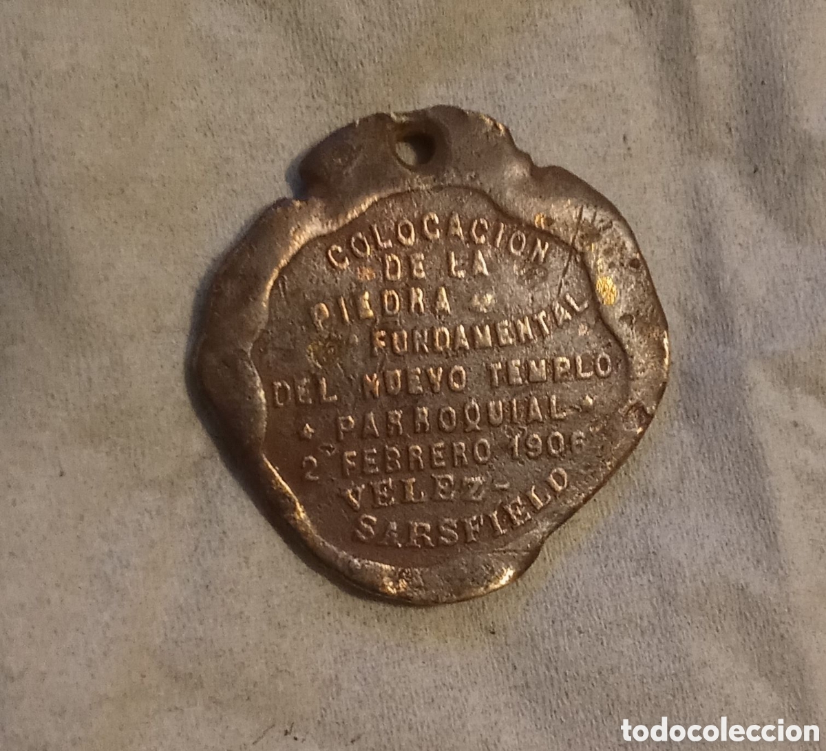 Antig&uuml;edades: MEDALLA ANTIGUA RELIGIOSA - Foto 2