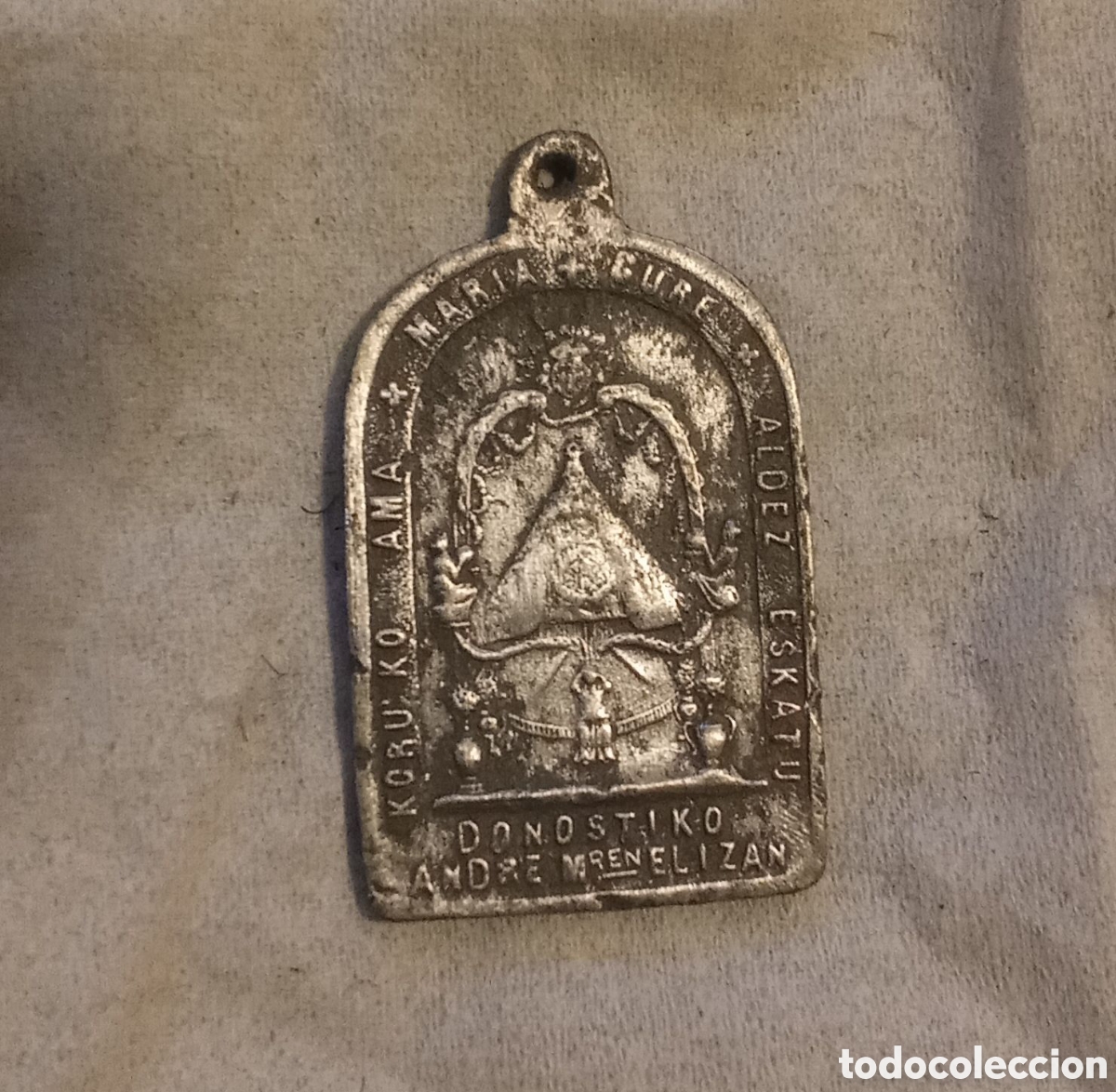 Antig&uuml;edades: MEDALLA ANTIGUA RELIGIOSA - Foto 2