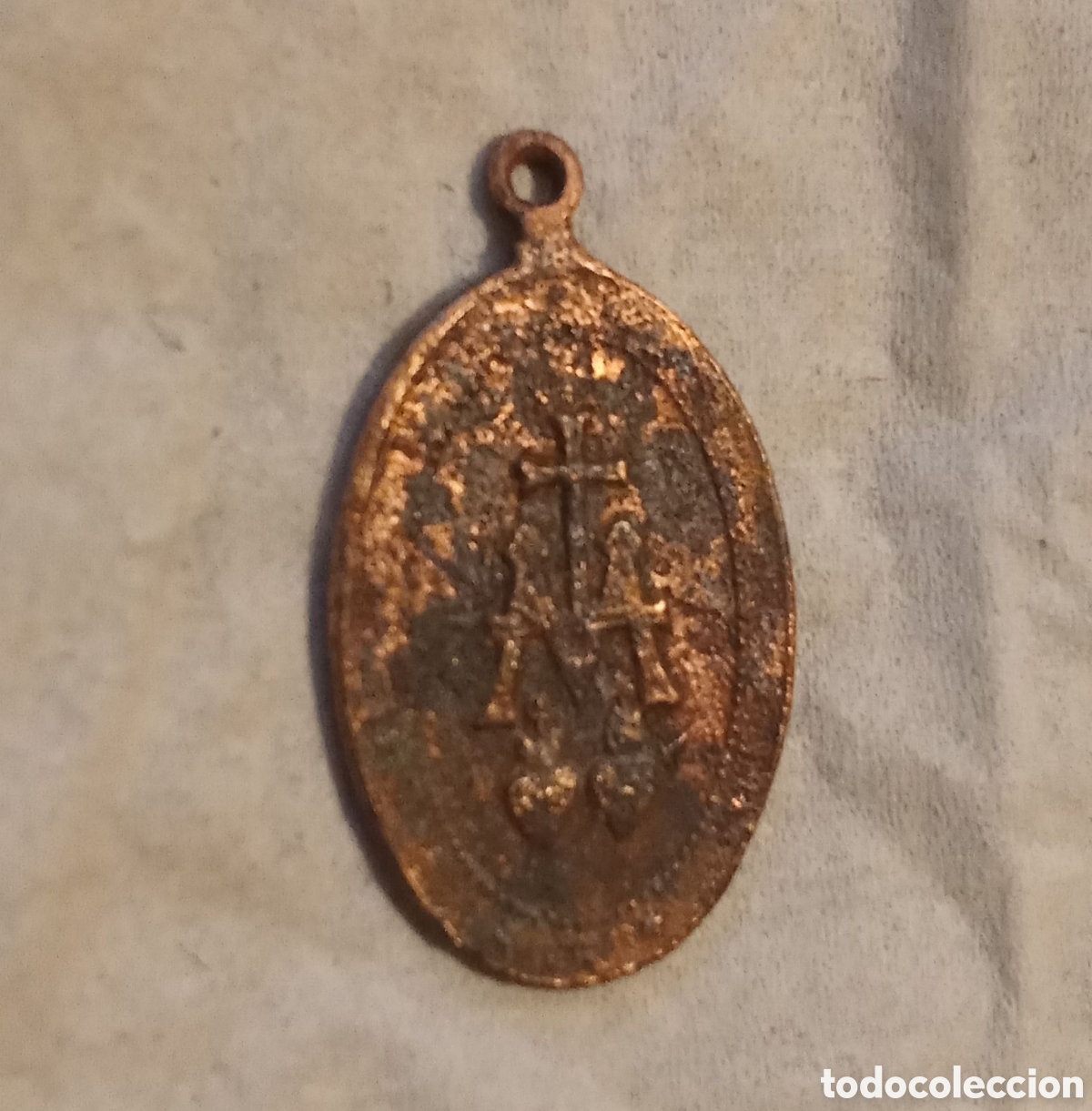 Antig&uuml;edades: MEDALLA ANTIGUA RELIGIOSA - Foto 2