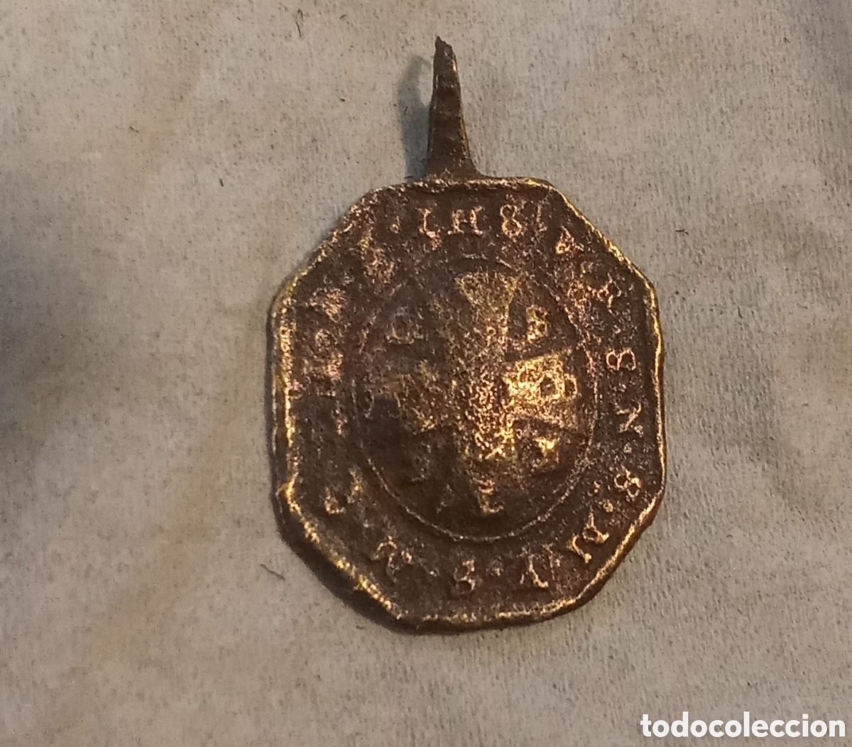Antig&uuml;edades: MEDALLA ANTIGUA RELIGIOSA - Foto 1