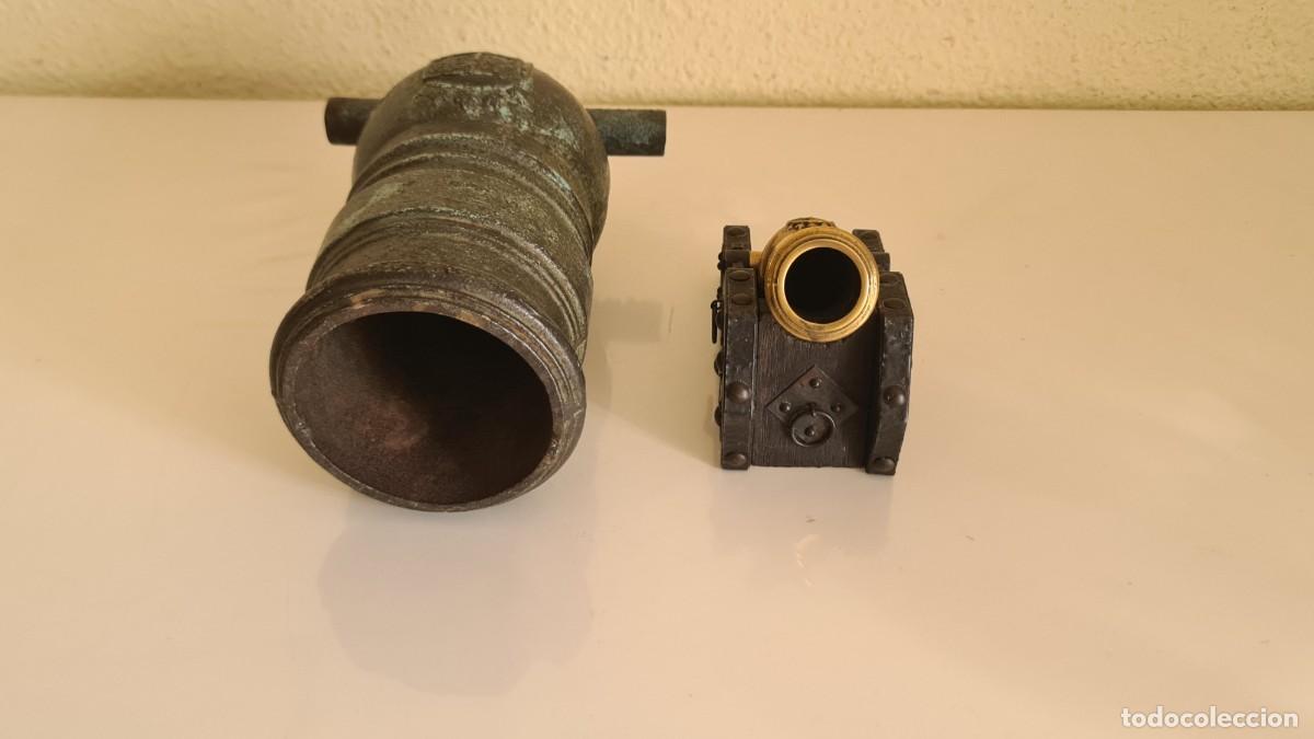 Antig&uuml;edades: Dos antiguos modelos de morteros espa&ntilde;oles - Foto 1
