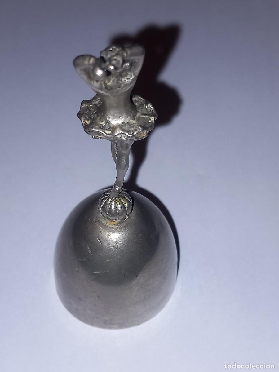 Antig&uuml;edades: Campanilla bailarina de comedor llamada a servicio - Foto 2