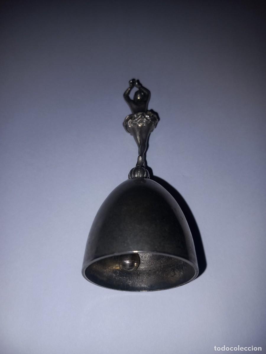 Antig&uuml;edades: Campanilla bailarina de comedor llamada a servicio - Foto 3