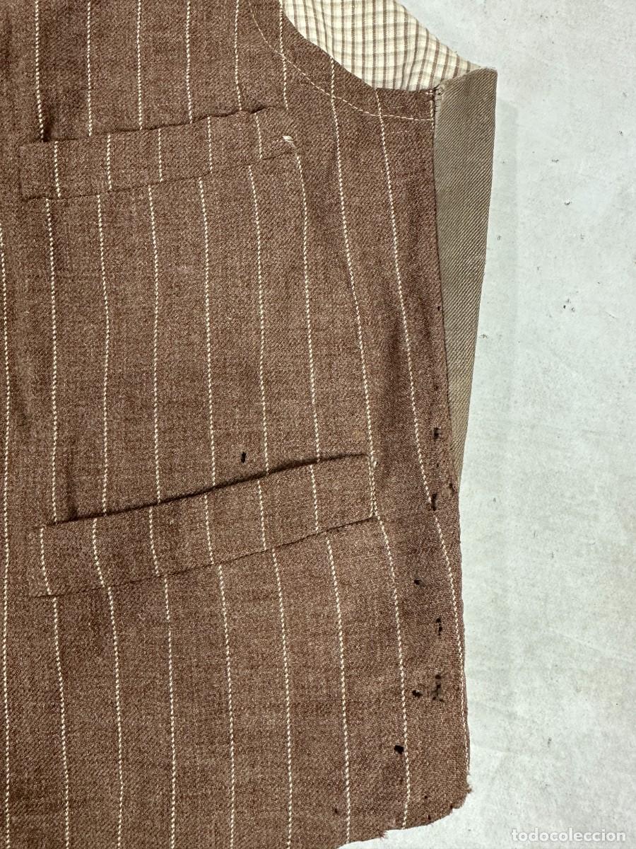 Antig&uuml;edades: Antiguo chaleco de lanilla - Foto 6