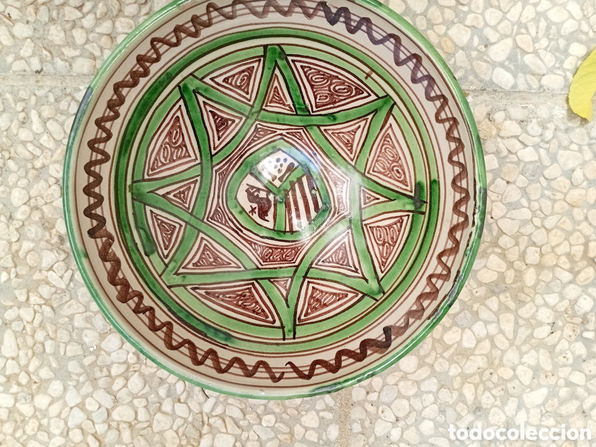 Antig&uuml;edades: JUEGO DE CERAMICA DE TERUEL - Foto 2