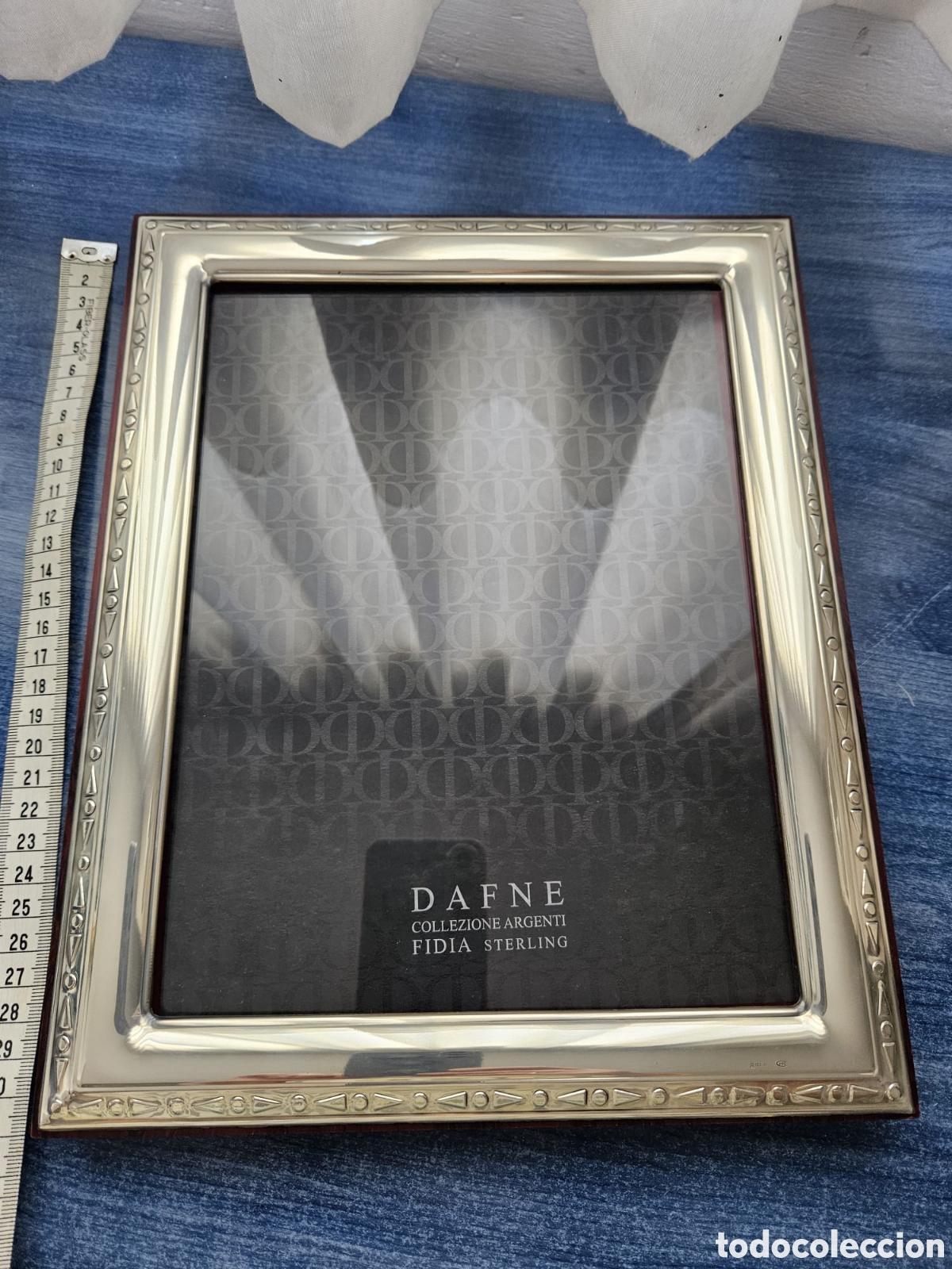Antig&uuml;edades: Marco plata artesana dafne - Foto 2