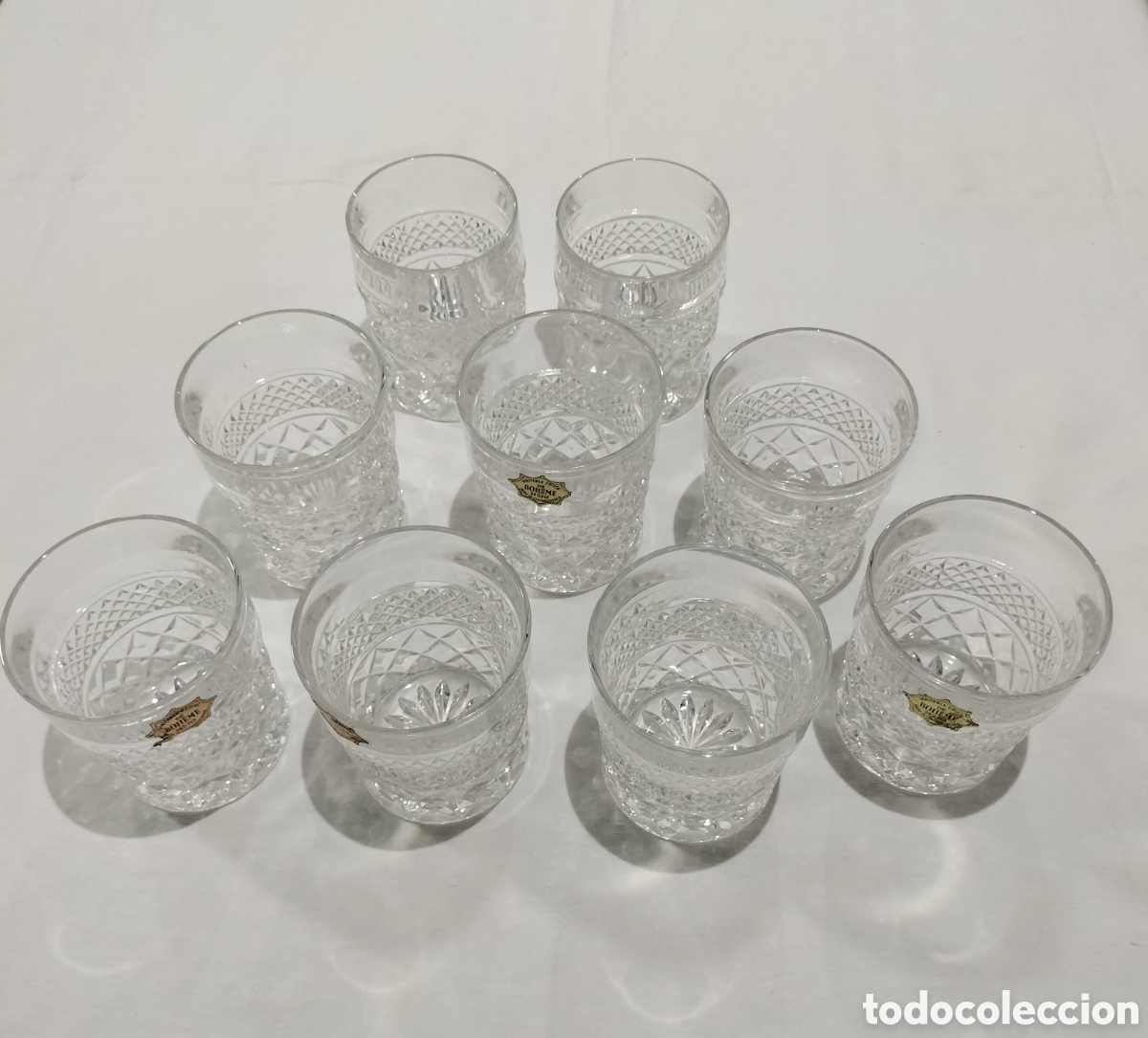 Antig&uuml;edades: Vasos Cristal de Bohemia - Foto 8