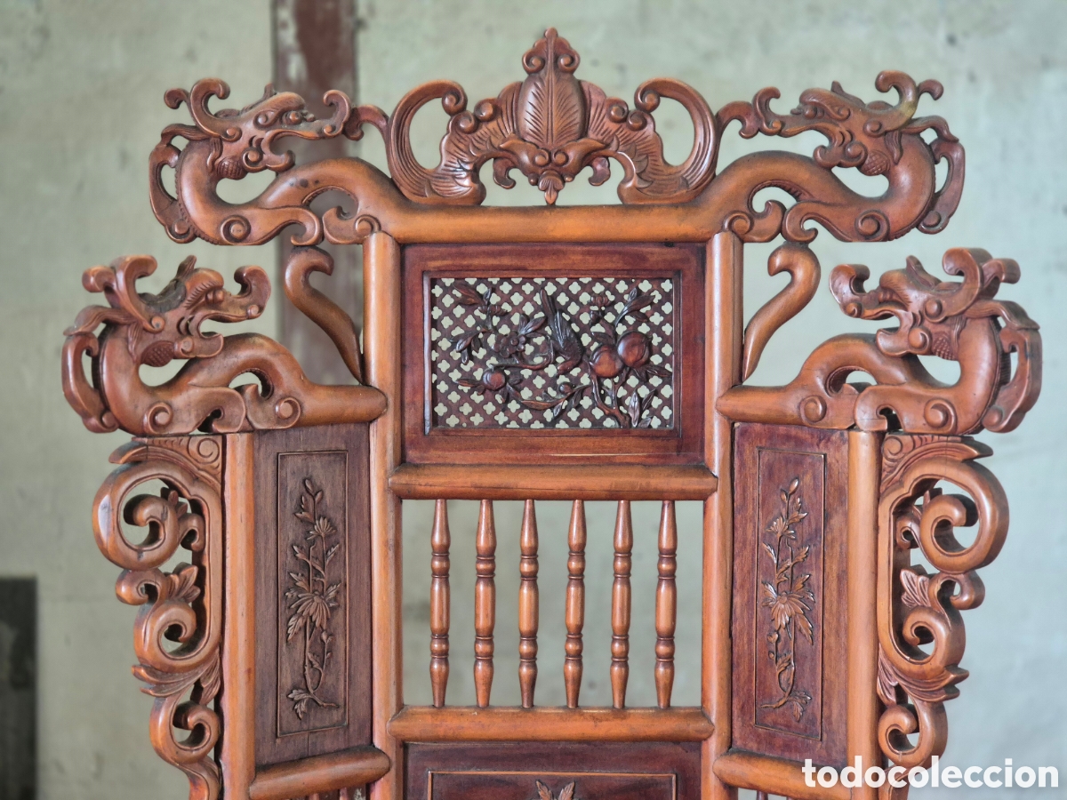 Antig&uuml;edades: Mueble Recibidor chino antiguo - Foto 5