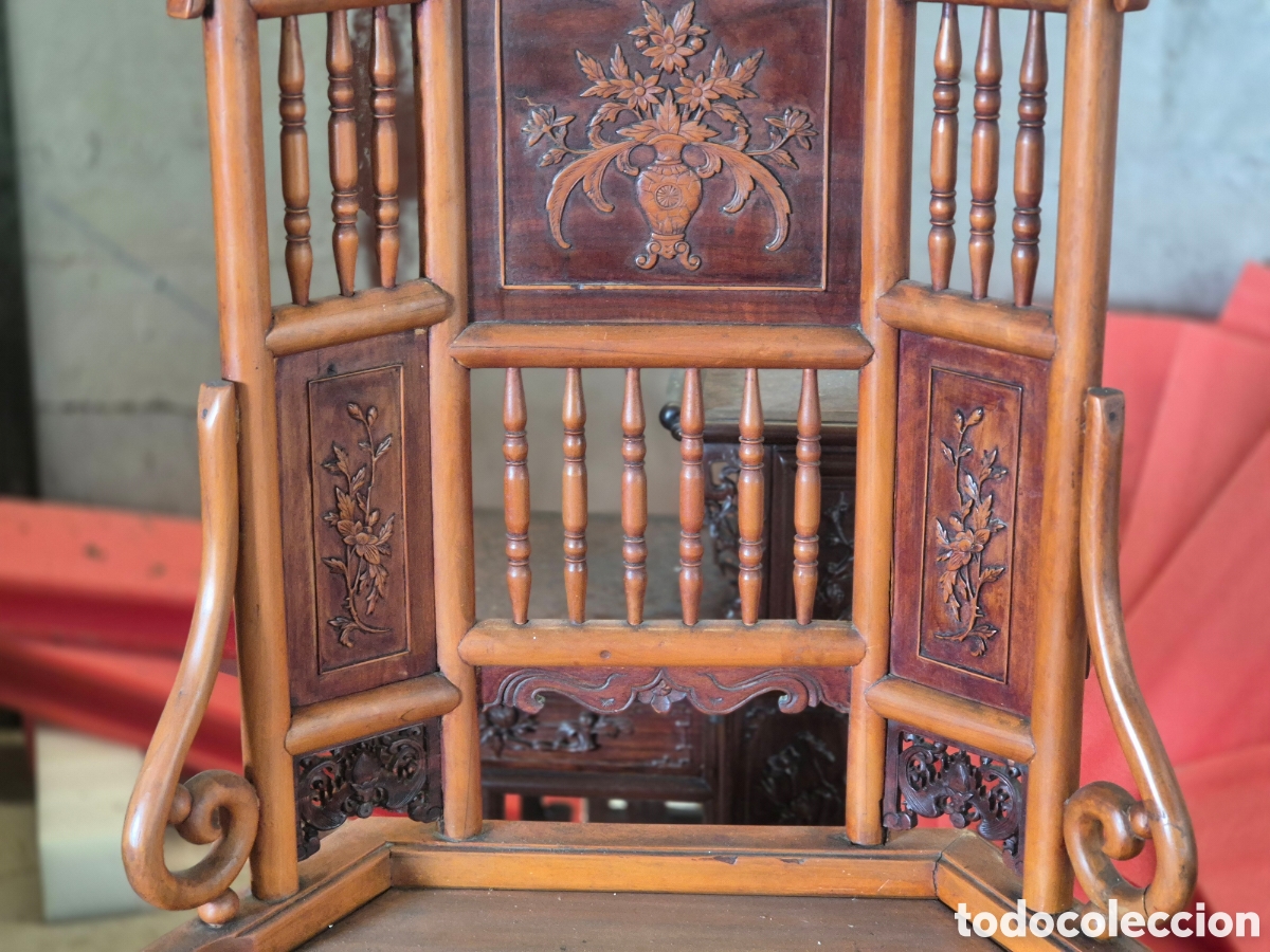 Antig&uuml;edades: Mueble Recibidor chino antiguo - Foto 6